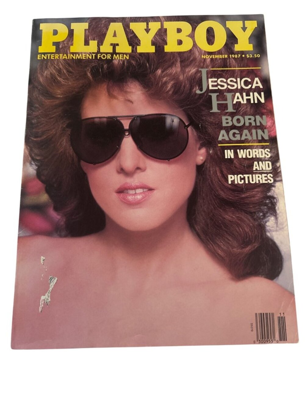 Playboy Magazine November 1987 Featuring Jessica Hahn Cover Playmate: Pam Stein